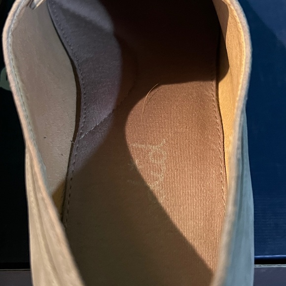 Splendid Gray Leather No Tie Slip on Oxfords size 9 - Picture 10 of 16